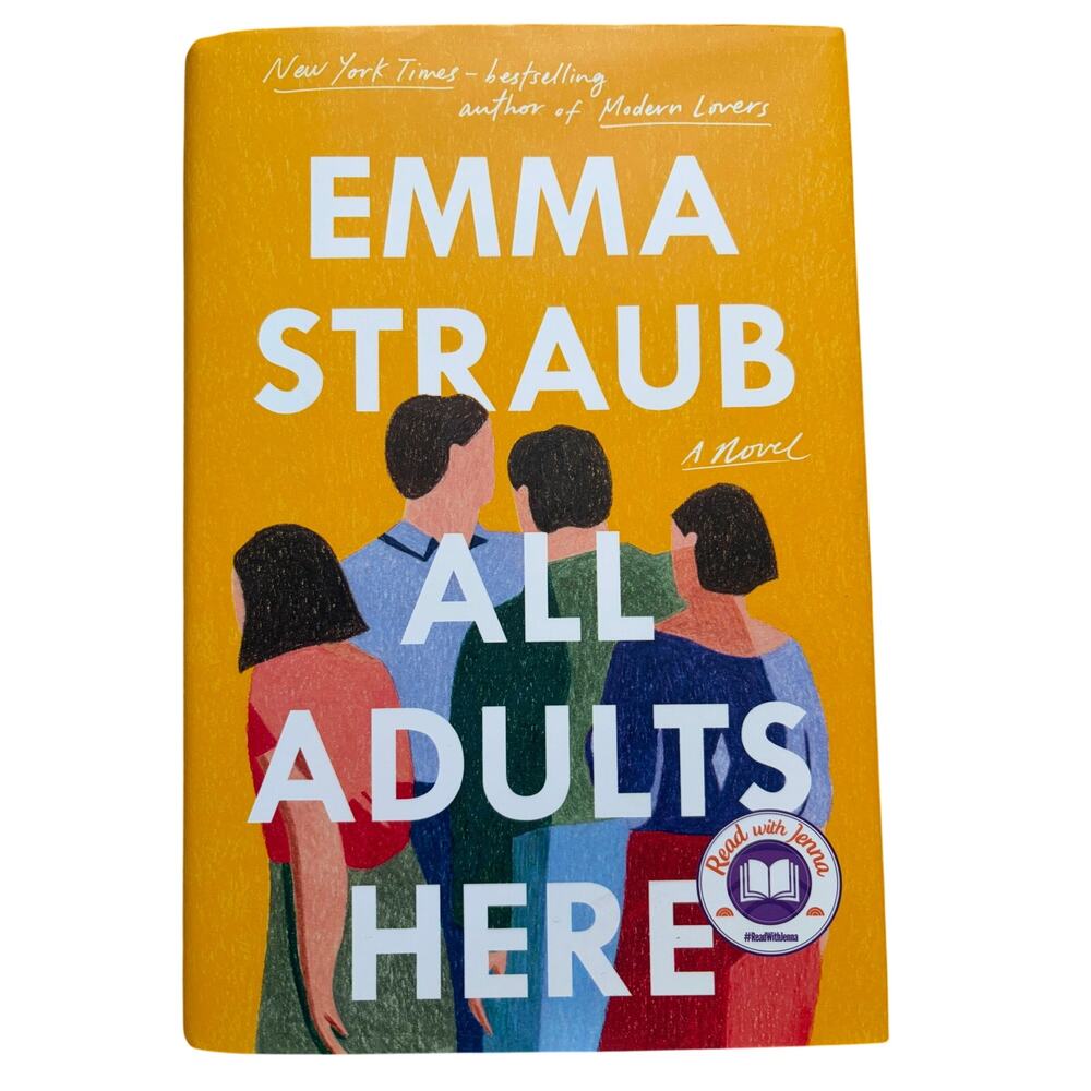 All Adults Here Emma Straub Read with Jenna Hardcover Book
